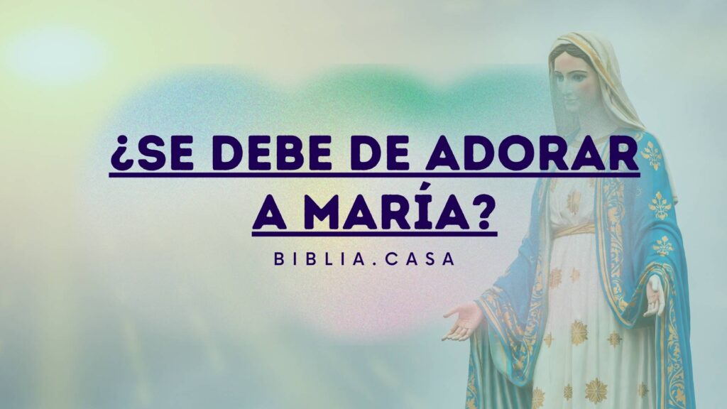 Adoración a María